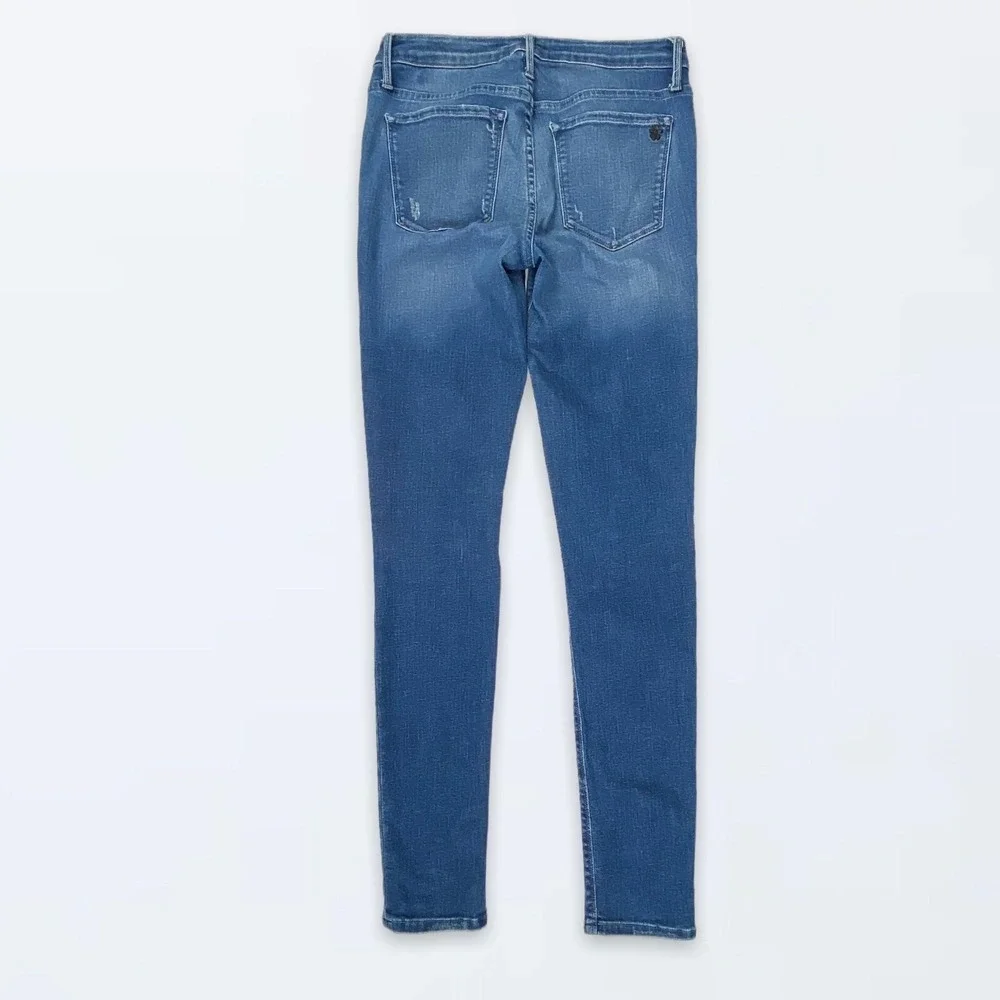 BLACK ORCHID 27 Jude Mid Rise Skinny‎ Jeans Casual Distressed Streetwear